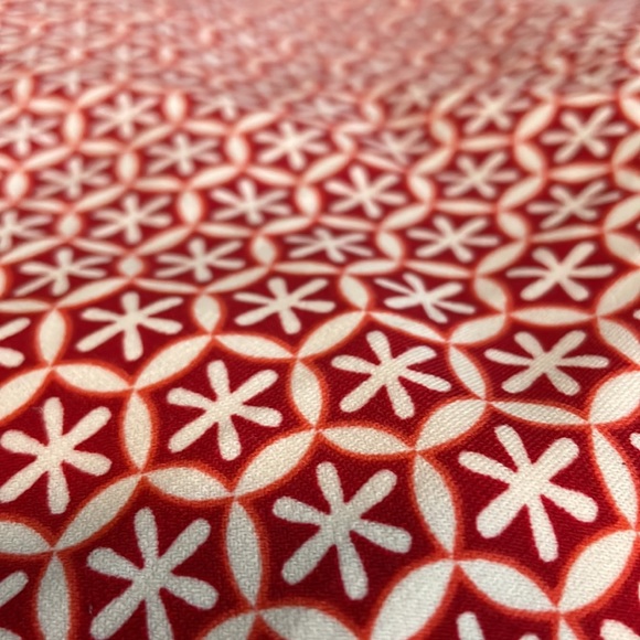 Max Studio Red Orange & White Soft Sheath Dress Size Small - Picture 11 of 12